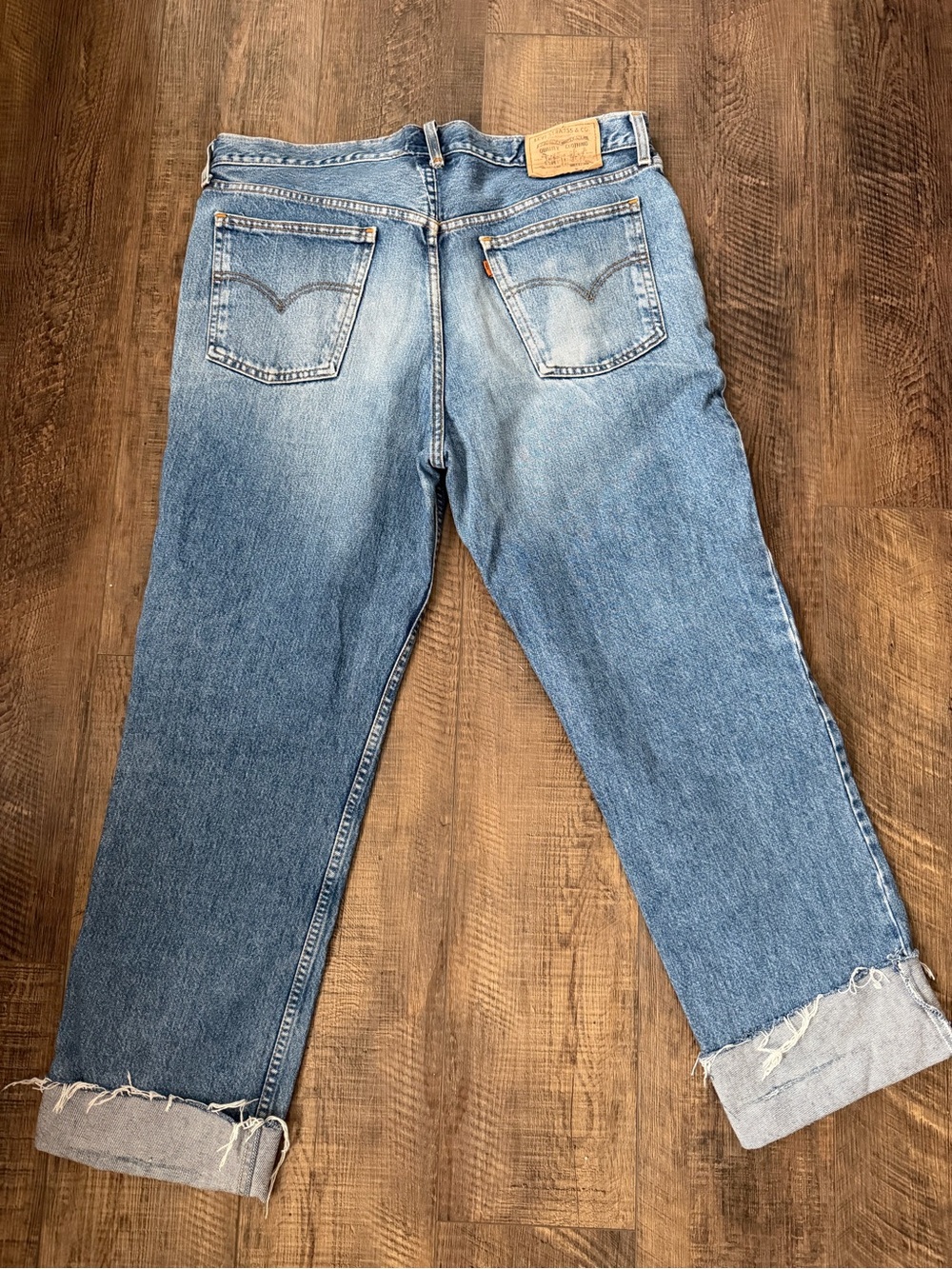 Levi's Light Blue Straight-Leg Jeans